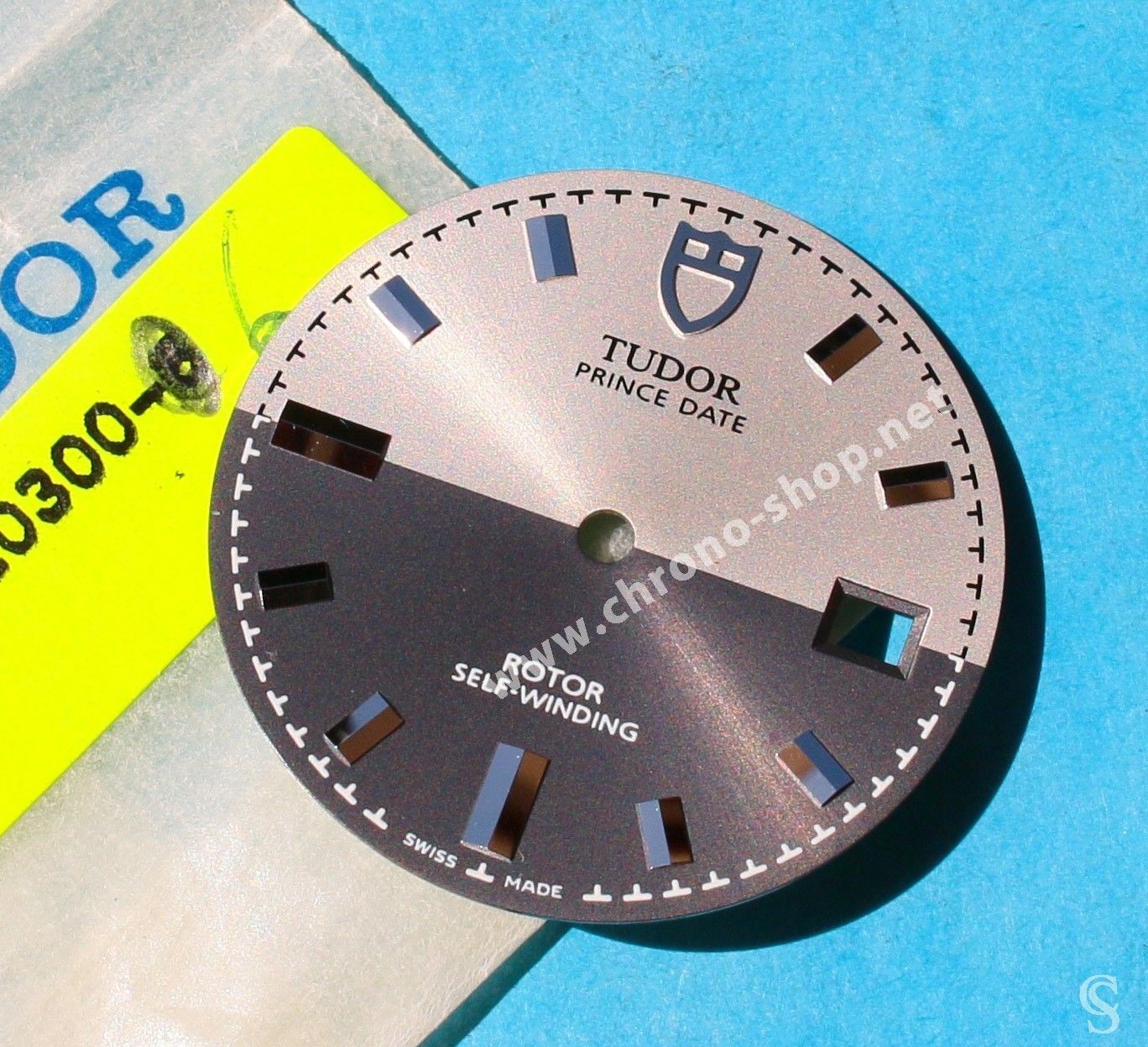 TUDOR Authentique & Rare Vintage Cadran Bicolore ARGENT de montres PRINCE DATE Rotor SELF-WINDING 21010