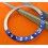 Rolex GMT Master Faded PEPSI Blue Red S/S 16700 Bezel Insert Part 
