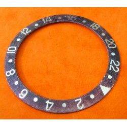 VINTAGE ROLEX INSERT GMT MASTER 1675 / 16750 noir