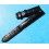 New Patek Philippe Black Leather Crocodile Watch Band Strap 18/14mm Wid