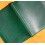 Rare & Vintage ROLEX Green Grain Leather Large Billfold Wallet AUTHENTIC ref 100.00.41