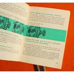 1973 Vintage "Your Rolex" Booklet Eng. - 5512 5513 1680 1665 1655 1675 1016 1019