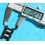 Cartier Must 21 Chronoscaph W10125U2 Authentiques maillons bracelet caoutchouc acier