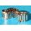 UNIVERSAL GENEVE Rare Discontinued MidSize Watch Bracelet Tutone Ssteel Rose gold 18kt Links 17mm 