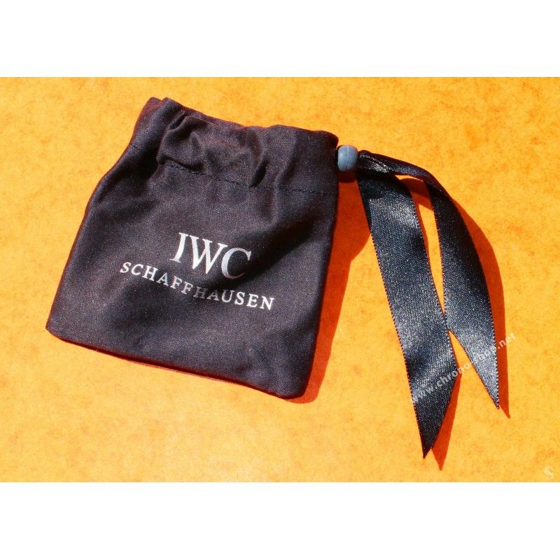 IWC International Watch & Co SHAFFAUSEN Petit étui, mini écrin, sac de rangement accessoires montres Horlogerie