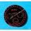 BREITLING GENUINE EXOTIC USED WATCH DIAL PART MONTBRILLANT AUTOMATIC BLACK & PINK COLOR