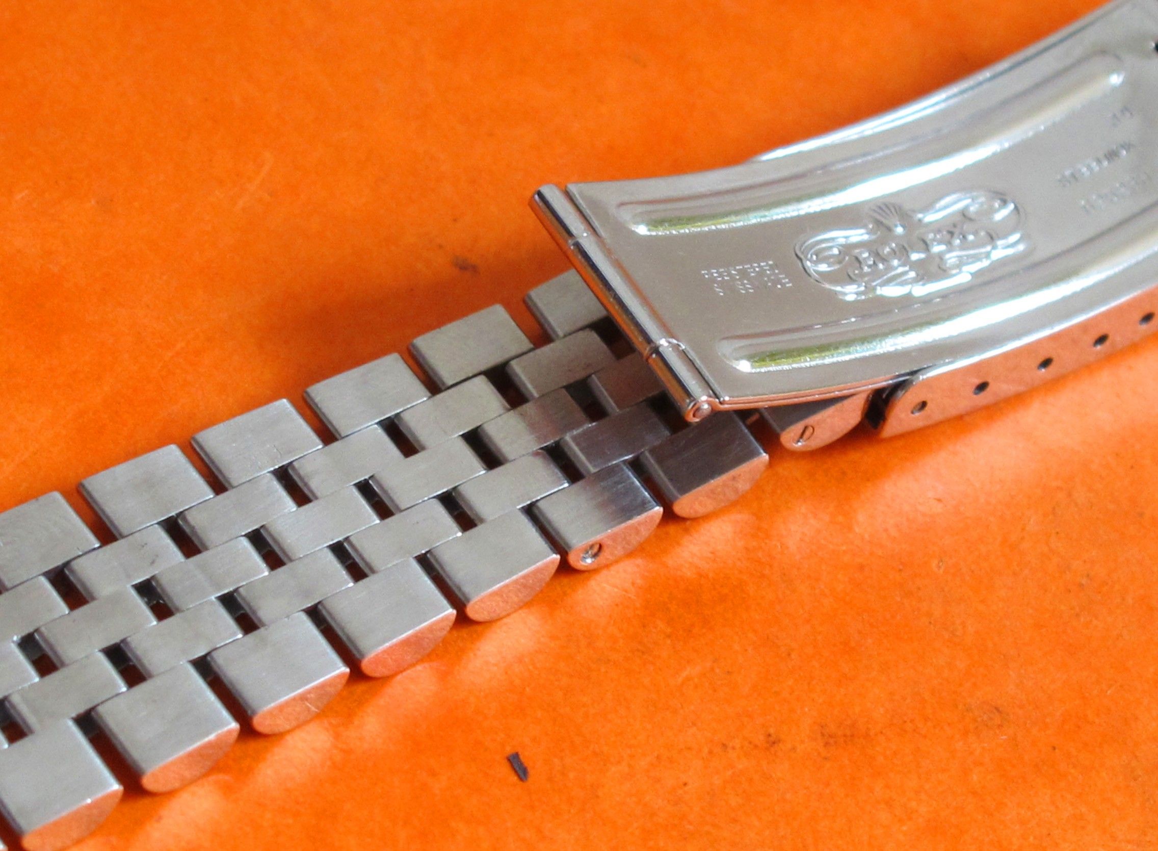 Rolex Solid Jubilee Bracelet Band h 18 J4 Datejust Gmt 1675 80 S mm 555 End Links