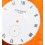 Patek Philippe Genuine Preowned CALATRAVA 3919G WATCH DIAL PART PORCELAIN WHITE