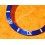 ROLEX RARE INSERT GRADUE LUNETTE BLEU MONTRE SUBMARINER DATE 16613, 16618, 16803, 16808 PERLE TRITIUM