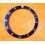 ROLEX RARE INSERT GRADUE LUNETTE BLEU MONTRE SUBMARINER DATE 16613, 16618, 16803, 16808 PERLE TRITIUM