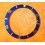 ROLEX RARE INSERT GRADUE LUNETTE BLEU MONTRE SUBMARINER DATE 16613, 16618, 16803, 16808 PERLE SUPERLUMINOVA
