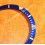ROLEX RARE INSERT GRADUE LUNETTE BLEU MONTRE SUBMARINER DATE 16613, 16618, 16803, 16808 PERLE SUPERLUMINOVA