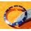 ROLEX RARE INSERT GRADUE LUNETTE BLEU MONTRE SUBMARINER DATE 16613, 16618, 16803, 16808