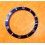 ROLEX RARE INSERT GRADUE LUNETTE BLEU MONTRE SUBMARINER DATE 16613, 16618, 16803, 16808