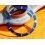 ROLEX RARE INSERT GRADUE LUNETTE BLEU MONTRE SUBMARINER DATE 16613, 16618, 16803, 16808 PERLE SUPERLUMINOVA