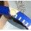 ROLEX RARE INSERT GRADUE LUNETTE BLEU MONTRE SUBMARINER DATE 16613, 16618, 16803, 16808 PERLE TRITIUM