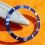 ROLEX RARE INSERT GRADUE LUNETTE BLEU MONTRE SUBMARINER DATE 16613, 16618, 16803, 16808 PERLE TRITIUM