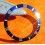 ROLEX RARE INSERT GRADUE LUNETTE BLEU MONTRE SUBMARINER DATE 16613, 16618, 16803, 16808 PERLE TRITIUM