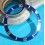Rolex Submariner Date 18k Gold & 16613, 16803, 16808, 16618 Watch Bezel Blue Insert Graduated Tritium Dot