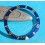 ROLEX RARE INSERT GRADUE LUNETTE BLEU MONTRE SUBMARINER DATE 16613, 16618, 16803, 16808 PERLE TRITIUM