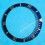 Rolex Submariner Date 18k Gold & 16613, 16803, 16808, 16618 Watch Bezel Blue Insert Graduated Tritium Dot