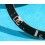 ROLEX GENUINE LUMINOVA BLACK BEZEL MID-FONT INSERT FOR SUBMARINER 1680, 5512, 5513, 5514, 5517, SEA-DWELLER 1665