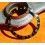 Rolex Tutone Black & 18k Gold Rolex GMT Master 2 Watch 16718, 16713 Watch Bezel Graduated 24H Insert Part