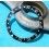 ROLEX 90's ALL BLACK NOIR INSERT SERIFS GRADUE 24H LUNETTE MONTRES GMT MASTER 16700, 16710, 16760
