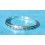 Rolex Rare anneau acier de verre, bague de verre montres GMT MASTER 116710 ref B319-2009-J1