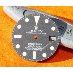 ♛♛ Rolex Rare Vintage Montre 1680 Cadran Submariner Date tritium cal 1570 auto ♛♛