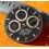 Rolex Rare Cosmograph Daytona Patined Watch Part Spare Black Tritium Dial 16520 6 Inverted for Sale