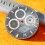 Rolex Rare Cosmograph Daytona Patined Watch Part Spare Black Tritium Dial 16520 6 Inverted for Sale