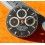 Rolex Rare Cosmograph Daytona Patined Watch Part Spare Black Tritium Dial 16520 6 Inverted for Sale