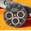 Rolex Rare Cosmograph Daytona Patined Watch Part Spare Black Tritium Dial 16520 6 Inverted for Sale