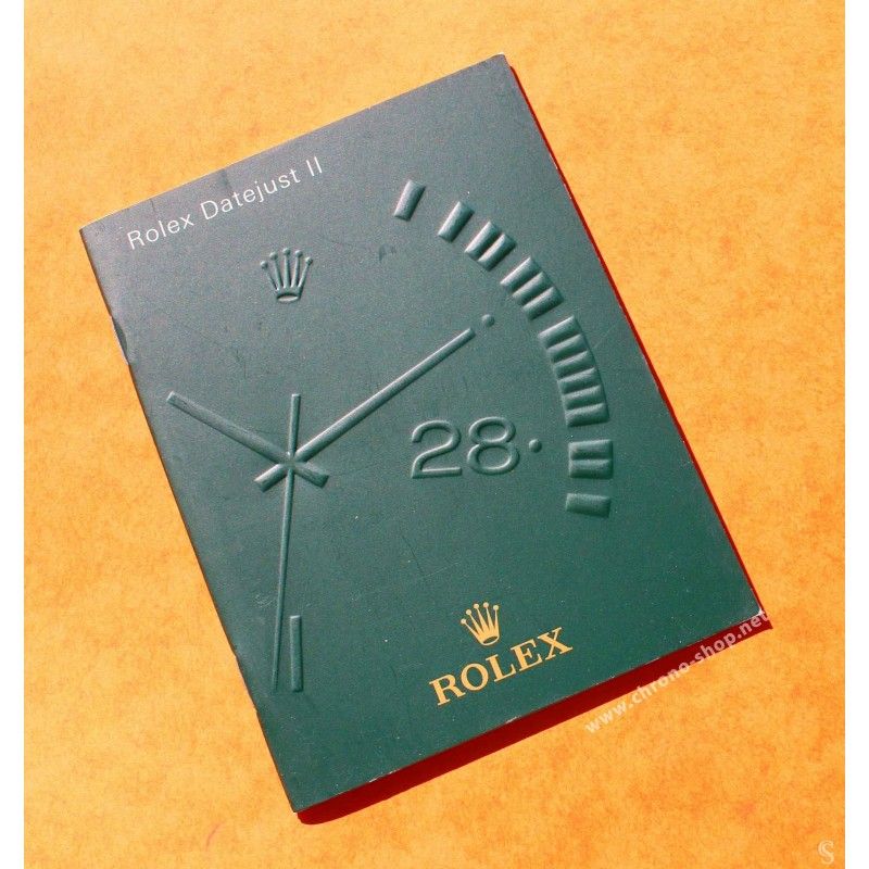 Rolex Authentic Instructions Manual english Language Booklet Datejust II 116300, 116333, 116334 watches