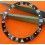 VINTAGE ROLEX INSERT GRADUE NOIR AUTHENTIQUE DE MONTRES GMT MASTER 16700, 16710, 16760
