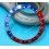 ROLEX INSERT GRADUE 24H B BICOLORE PEPSI ROUGE / BLEU DE MONTRES VINTAGES GMT MASTER 1675, 16750, 16758, 16753