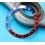 ROLEX INSERT GRADUE 24H B BICOLORE PEPSI ROUGE / BLEU DE MONTRES VINTAGES GMT MASTER 1675, 16750, 16758, 16753