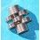 ROLEX ORIGINAL MAILLON ACIER BIPOLI DOUBLE MALE 13mm MONTRES ROLEX BRACELET JUBILEE MIDSIZE -MEDIUM