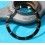 ROLEX INSERT LUNETTE NOIRE MONTRES SUBMARINER DATE OR & ACIER 16613, 16618, 16803, 16808 PERLE LUMINOVA