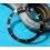 ROLEX INSERT LUNETTE NOIRE MONTRES SUBMARINER DATE OR & ACIER 16613, 16618, 16803, 16808 PERLE LUMINOVA