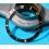 ROLEX INSERT LUNETTE NOIRE MONTRES SUBMARINER DATE OR & ACIER 16613, 16618, 16803, 16808 PERLE LUMINOVA