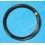 ROLEX INSERT LUNETTE NOIRE MONTRES SUBMARINER DATE OR & ACIER 16613, 16618, 16803, 16808 PERLE LUMINOVA