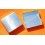ANTIQUE 50's SQUARE TIN PARTS STORAGE BOX WATCHES SPARES, DIALS, BEZELS, INSERTS, ALUMINIUM STORAGE CASE