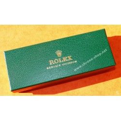 AUTHENTIQUE BOITE, COFFRET, ETUI DE RÉVISION MONTRES VINTAGES ROLEX ANNEES 70-80