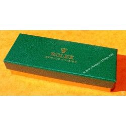 AUTHENTIQUE BOITE, COFFRET, ETUI DE RÉVISION MONTRES VINTAGES ROLEX ANNEES 70-80