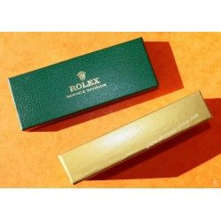 AUTHENTIQUE BOITE, COFFRET, ETUI DE RÉVISION MONTRES VINTAGES ROLEX ANNEES 70-80