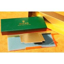 AUTHENTIQUE BOITE, COFFRET, ETUI DE RÉVISION MONTRES VINTAGES ROLEX ANNEES 70-80