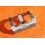 Panerai Watch leather strap part Ssteel OEM Buckle Tan watch Luminor, Marina, Radiomir, Submersible 47mm ref PAV00627