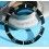 Rolex Submariner date watches 16800, 168000, 16610 bezel Insert Inlay